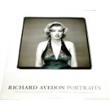 Exhibition poster of Richard Avedon Portraits,