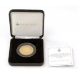 The Queen Elizabeth II Longest Reigning Monarch 22-carat gold proof £2 coin,