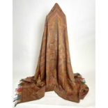 A 1850s Victorian woven Paisley shawl