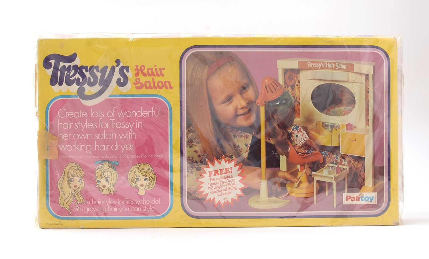 Palitoy Tressy's Hair Salon, boxed.