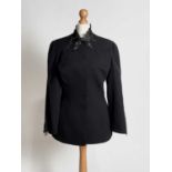 A Thierry Mugler black dress jacket