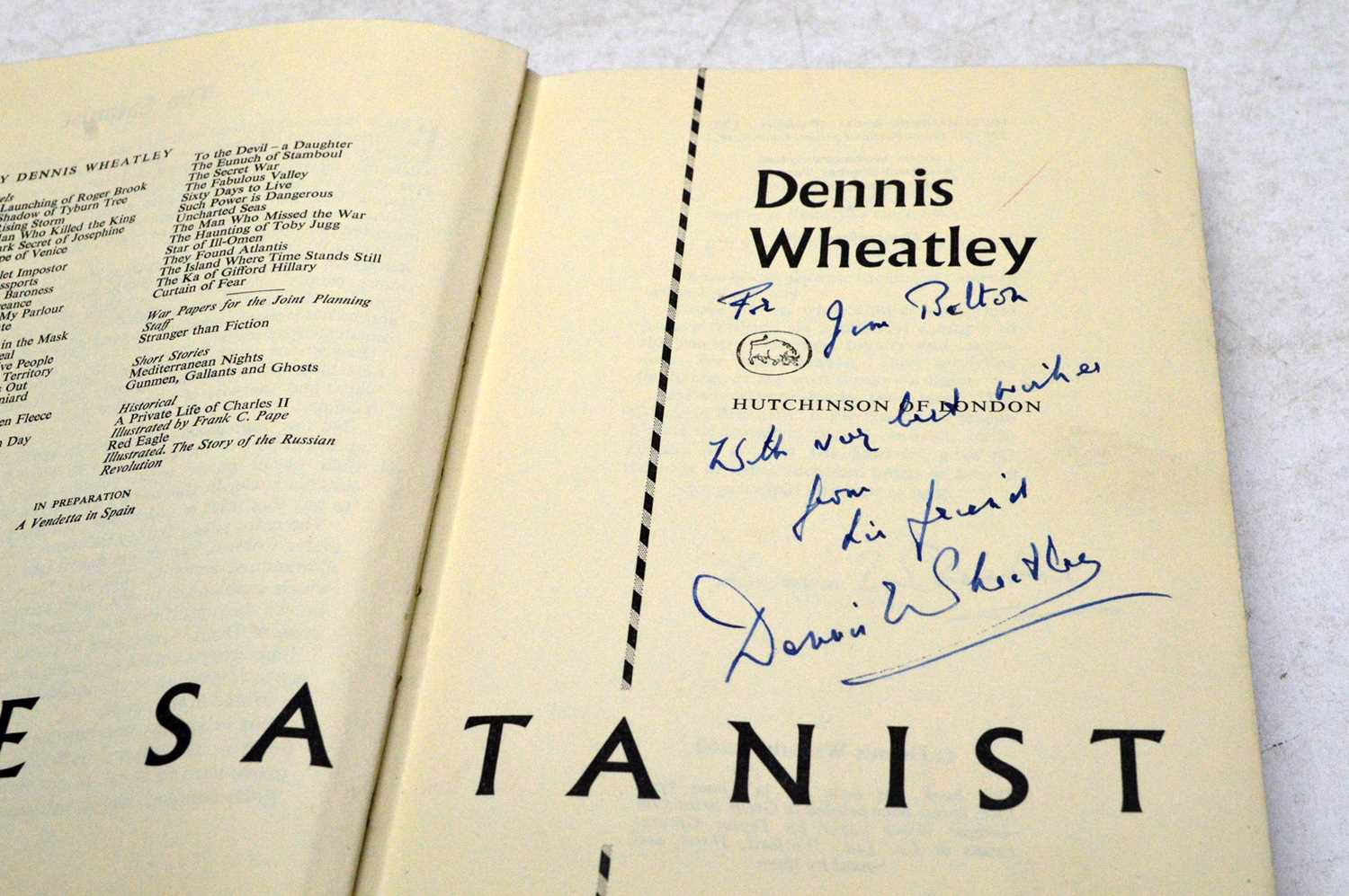 Books by Dennis Yeats Wheatley. - Bild 3 aus 3