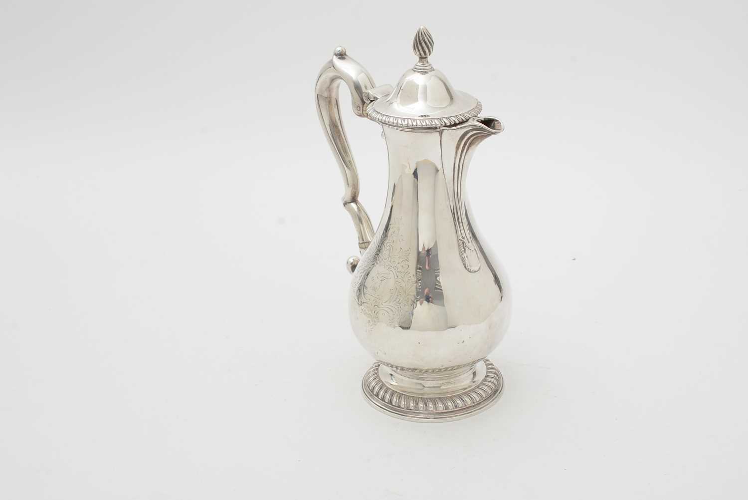 A George III silver coffee pot, by Daniel Smith & Robert Sharp, - Image 2 of 6