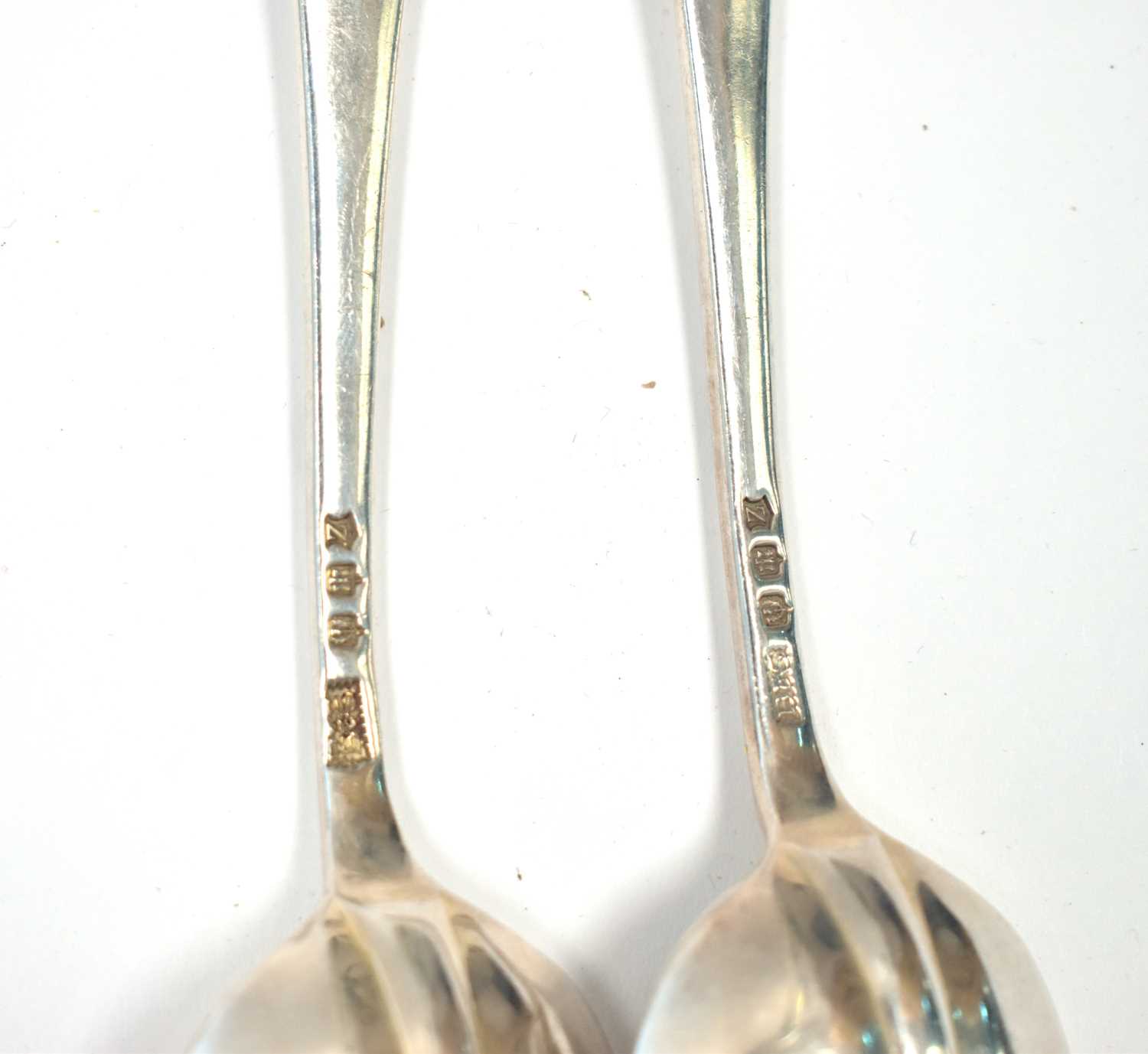 A composite suite of silver cutlery for twelve places, - Image 3 of 5