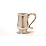 A George III silver tankard, by John Langlands I & John Robertson I,