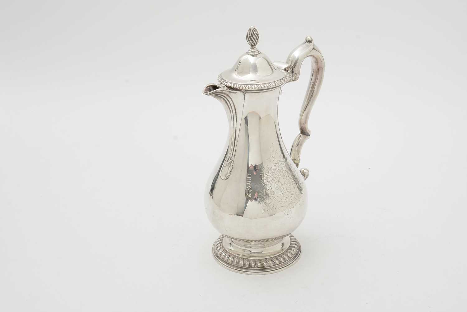 A George III silver coffee pot, by Daniel Smith & Robert Sharp, - Image 5 of 6