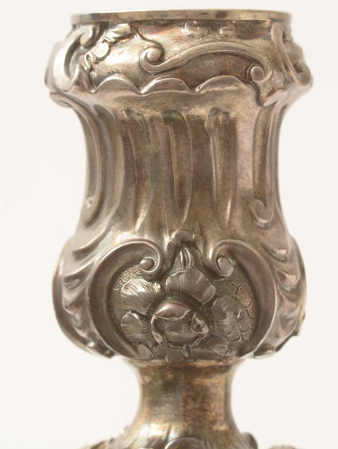 A William IV silver five-branch candelabrum, by Paul Storr, - Image 27 of 40