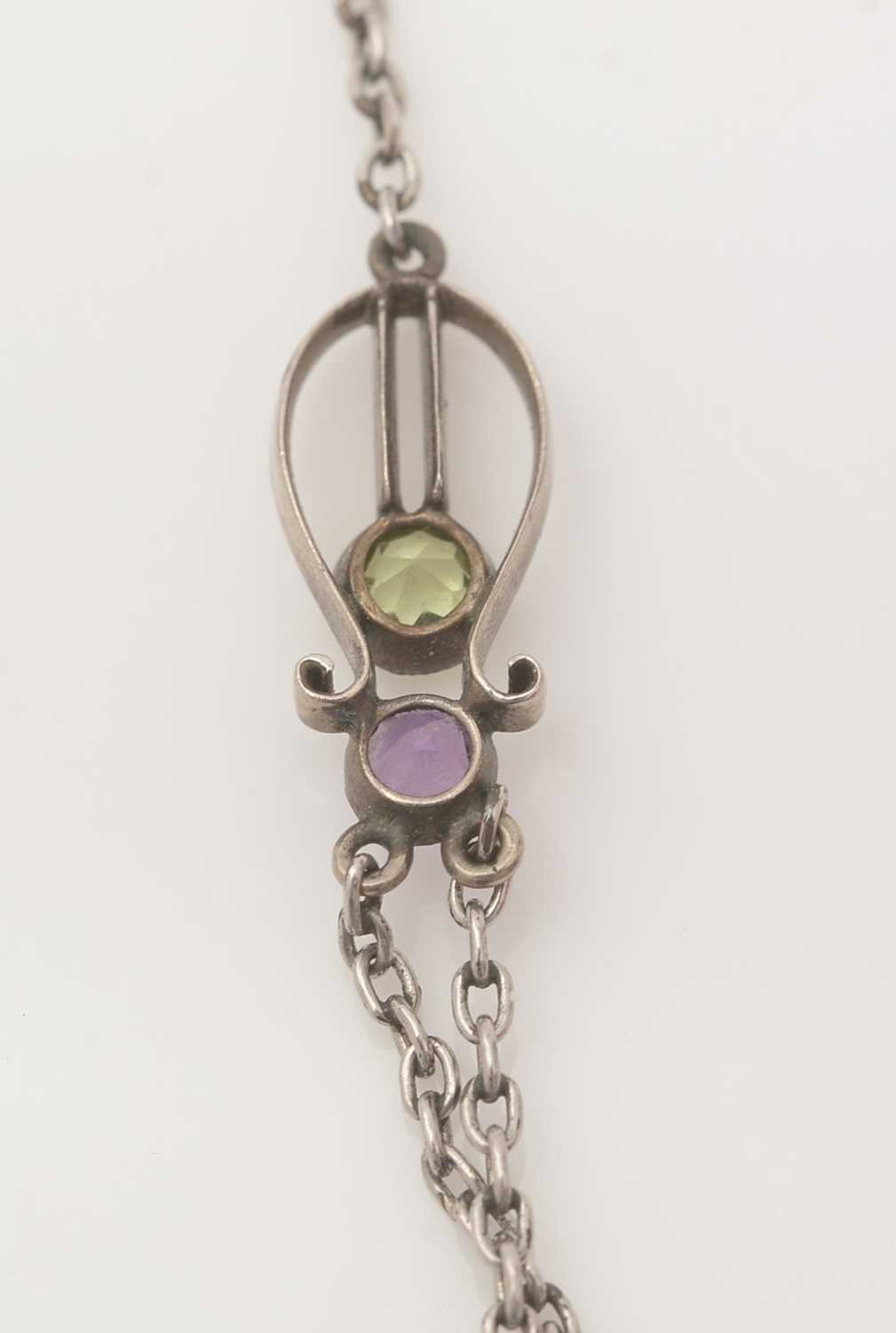 Suffragette interest by Murrle Bennett & Co: an Art Nouveau necklace, - Image 8 of 9