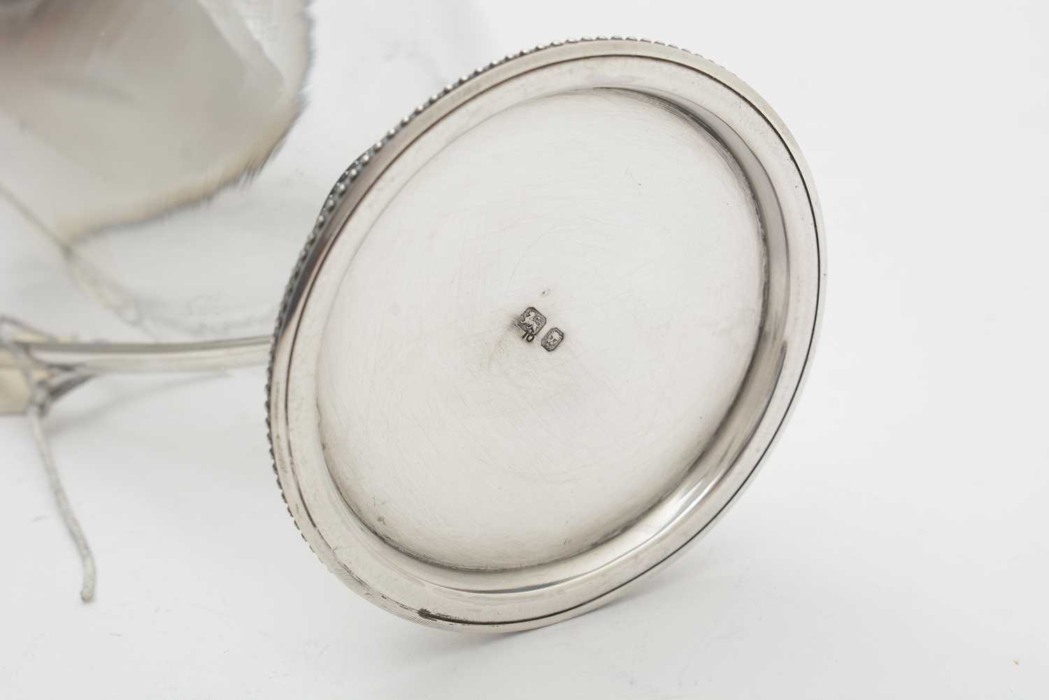 An Elizabeth II silver mounted glass claret jug, by Mappin & Webb, - Image 3 of 5