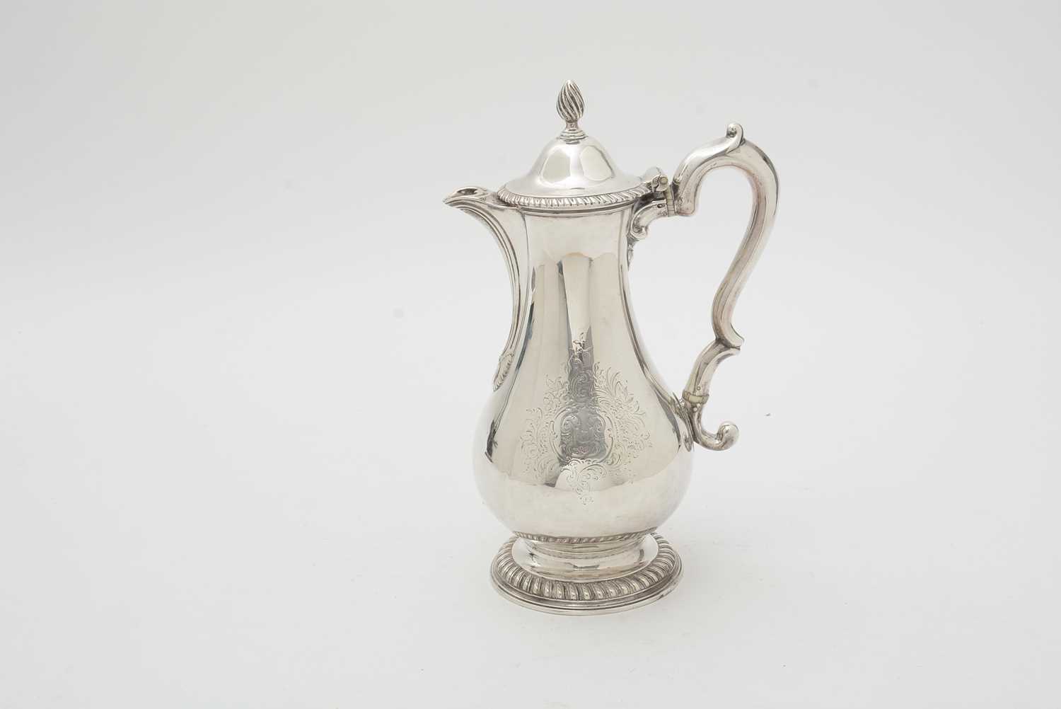 A George III silver coffee pot, by Daniel Smith & Robert Sharp, - Image 6 of 6