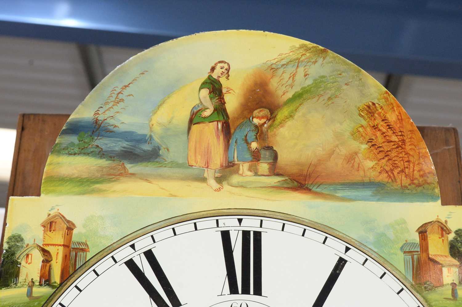 Davies, Abergele: an ornate Welsh Victorian inlaid longcase clock. - Image 8 of 12