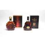 Remy Martin and Hennessy Cognac,