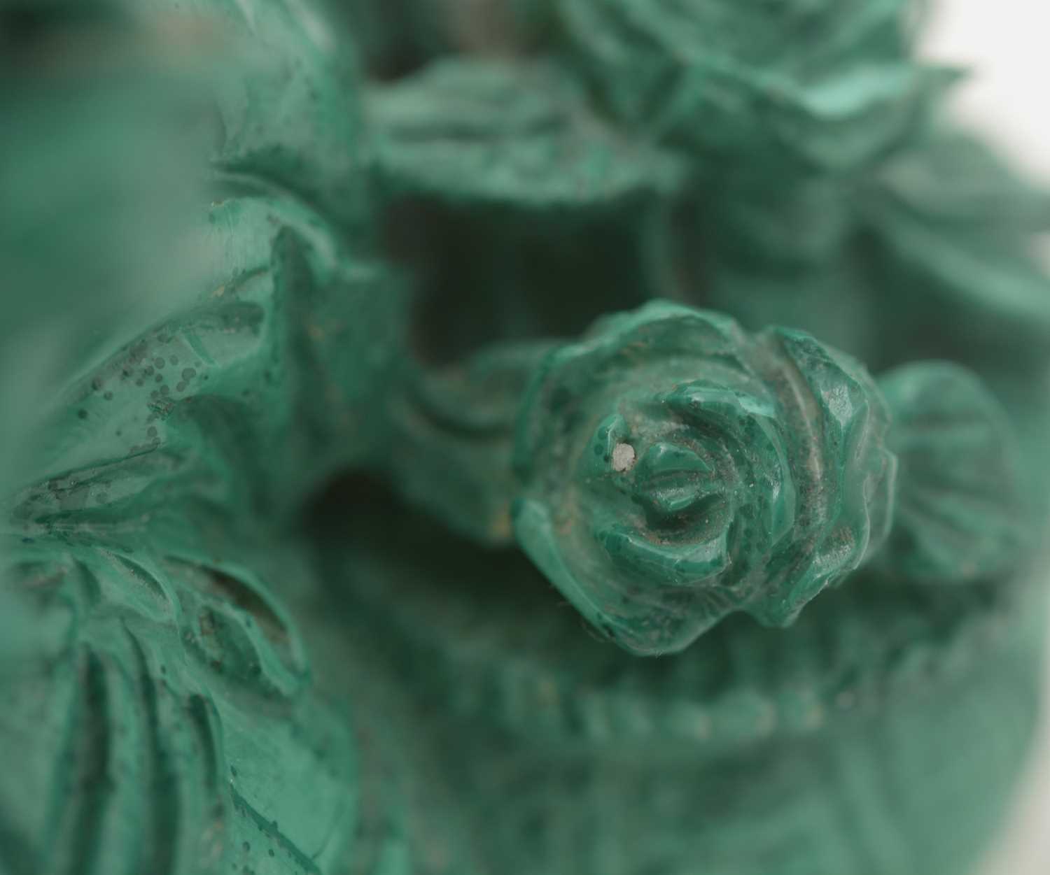 Chinese carved Malachite figure - Image 28 of 30