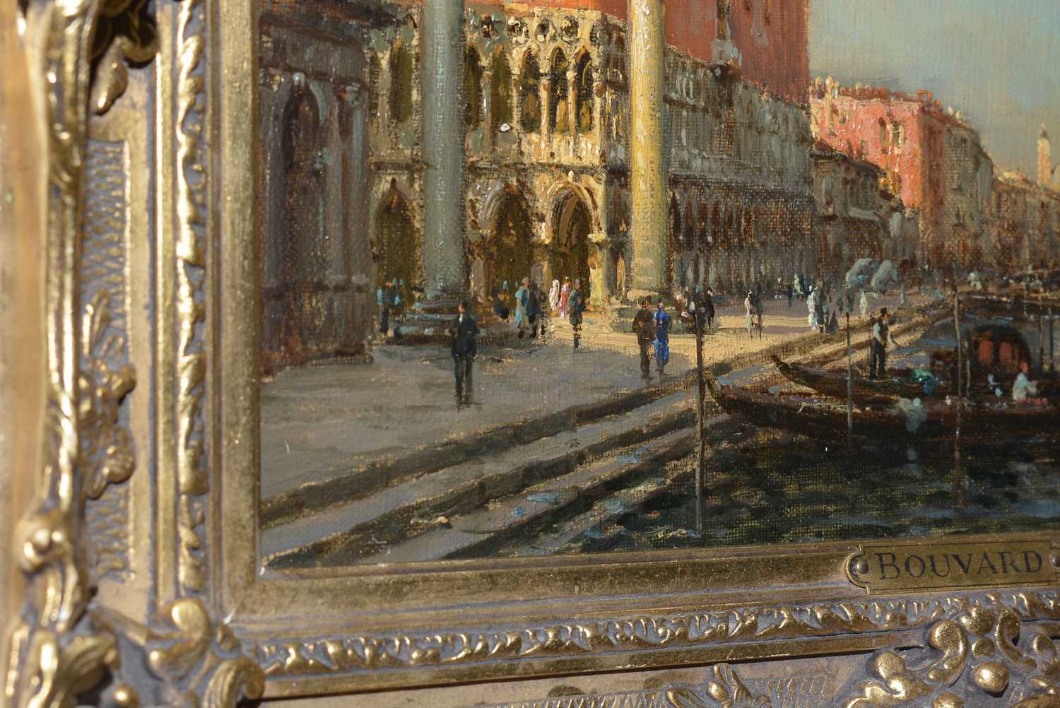 Antoine Bouvard - Venice at Dusk | oil - Image 6 of 10