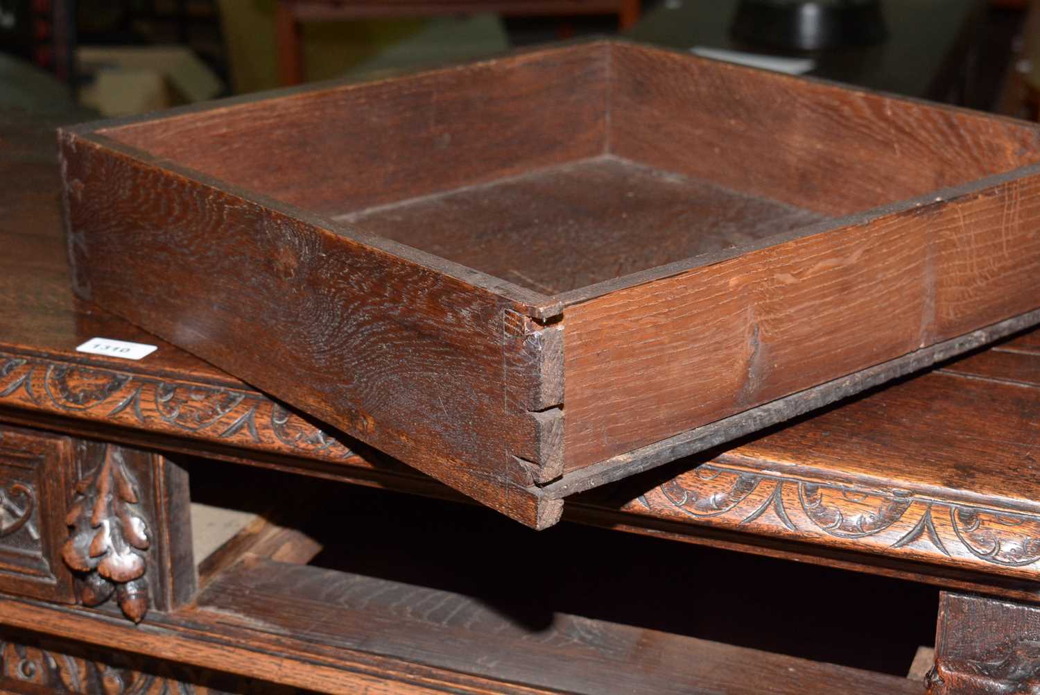 A richly carved Victorian oak side/pier cabinet with a sporting theme. - Image 36 of 37