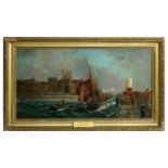 James Henry Butterworth - Peel Harbour | oil