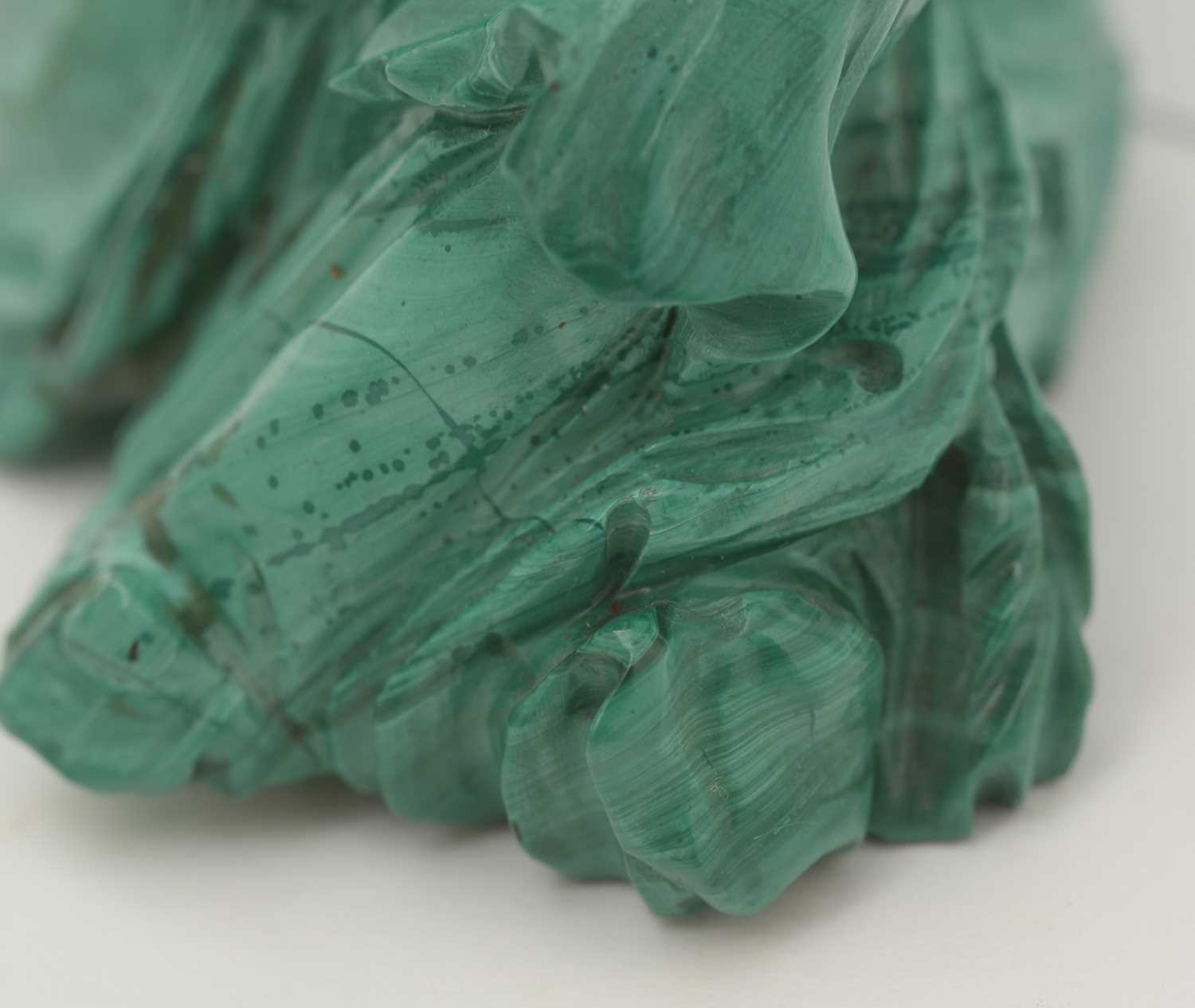 Chinese carved Malachite figure - Image 25 of 30