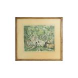 Paul Cezanne - Le Dejeuner sur l'herbe | colour lithograph