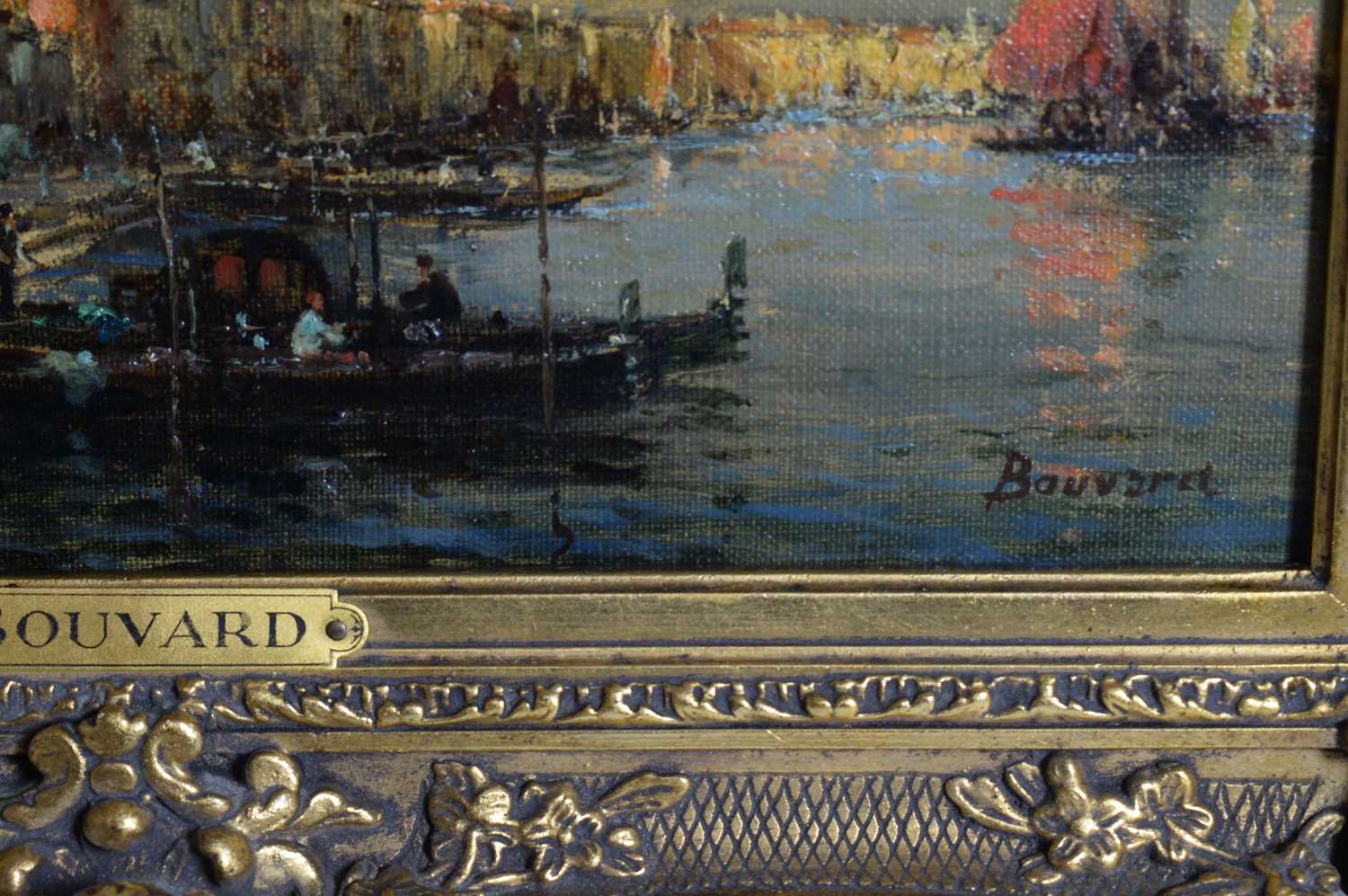 Antoine Bouvard - Venice at Dusk | oil - Image 2 of 10