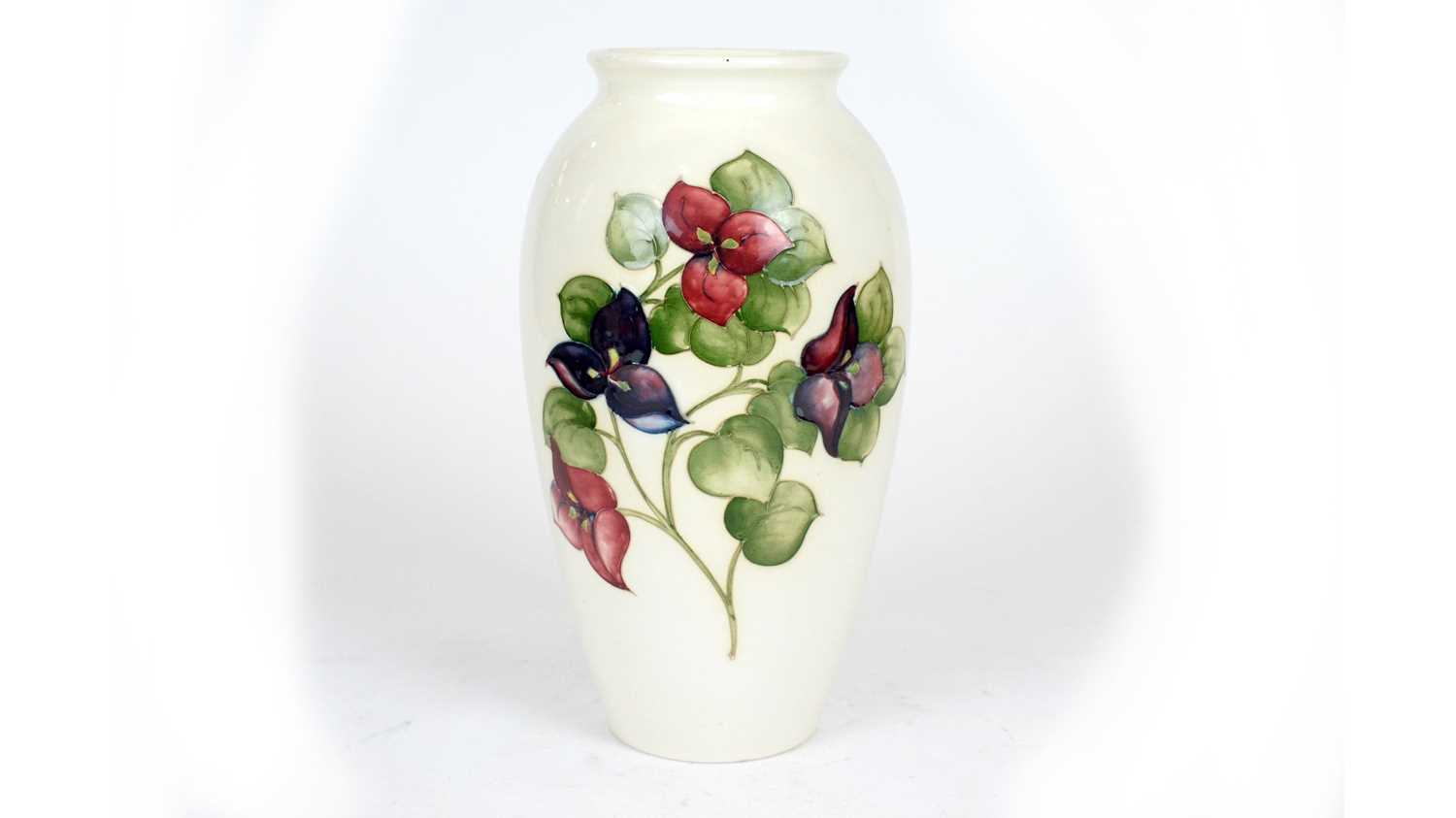 Moorcroft Bougainvillea vase