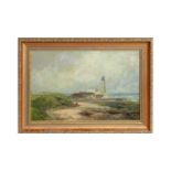 John Falconar Slater - St Marys Lighthouse | oil