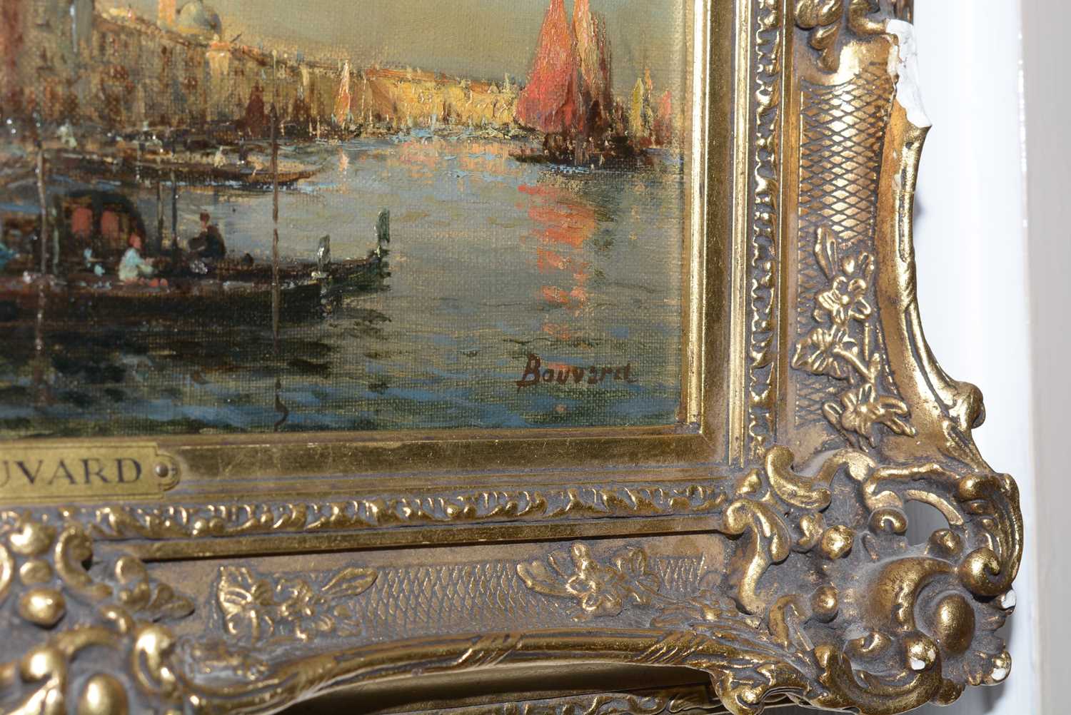 Antoine Bouvard - Venice at Dusk | oil - Image 8 of 10