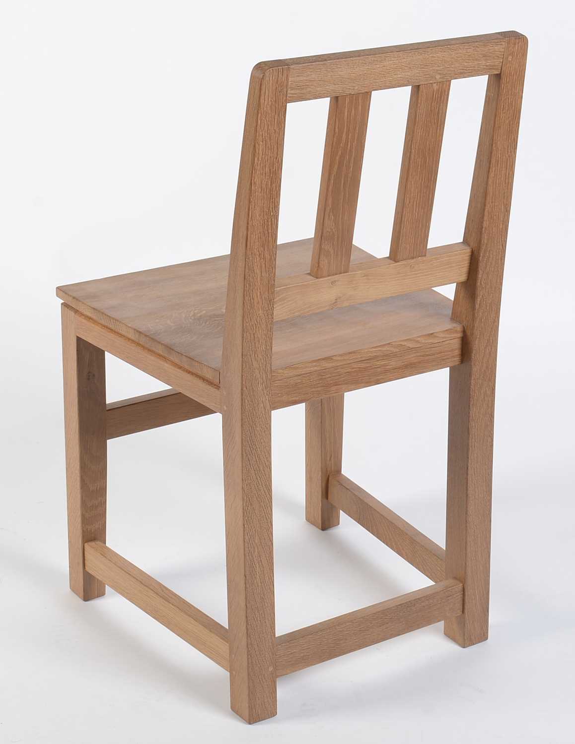Workshop of Robert ‘Mouseman’ Thompson (Kilburn): an oak side chair. - Image 2 of 3
