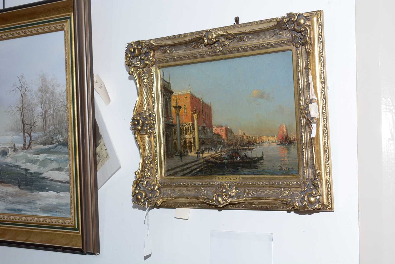 Antoine Bouvard - Venice at Dusk | oil - Image 9 of 10