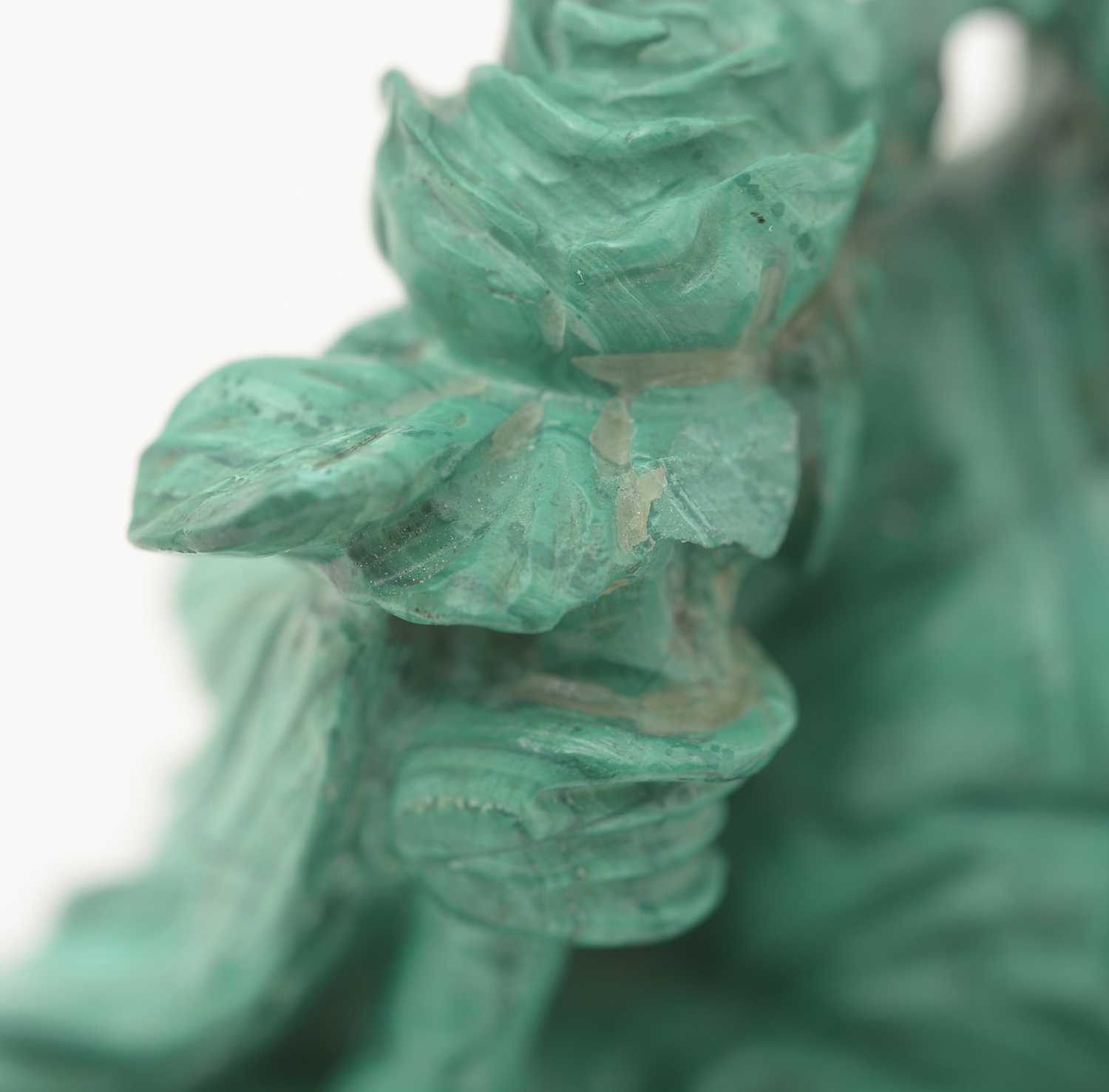 Chinese carved Malachite figure - Image 29 of 30