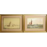 William Thomas Nichol Boyce and Norman Septimus Boyce - Marine Views | watercolour