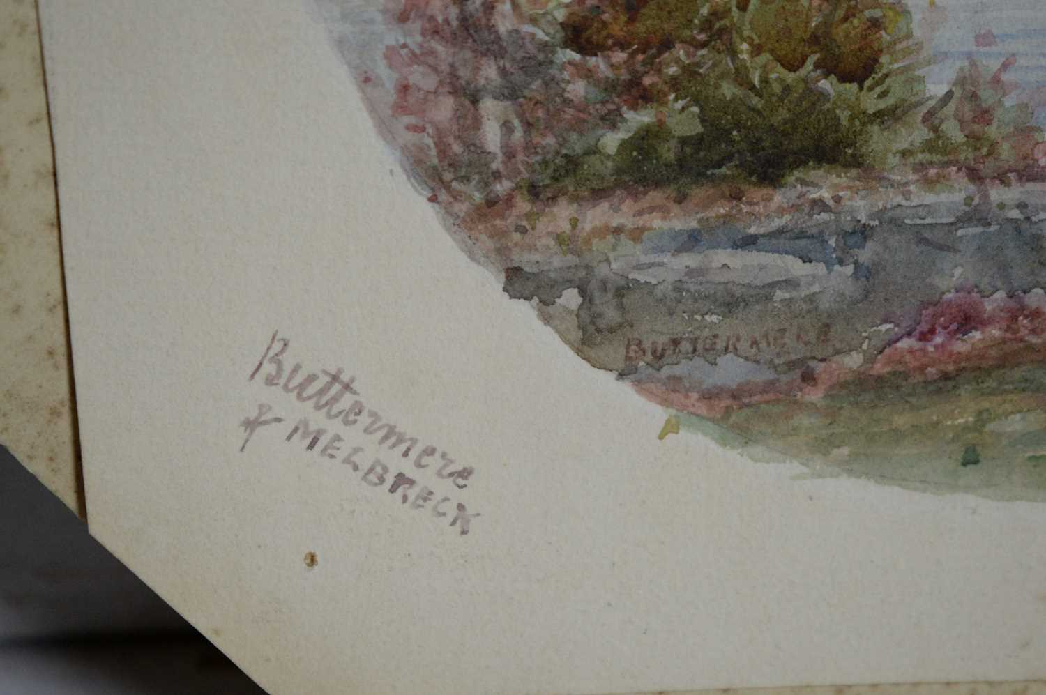 Malcolm Crosse - Buttermere, and Honister Cragg; English Lake District | watercoloour - Image 6 of 6