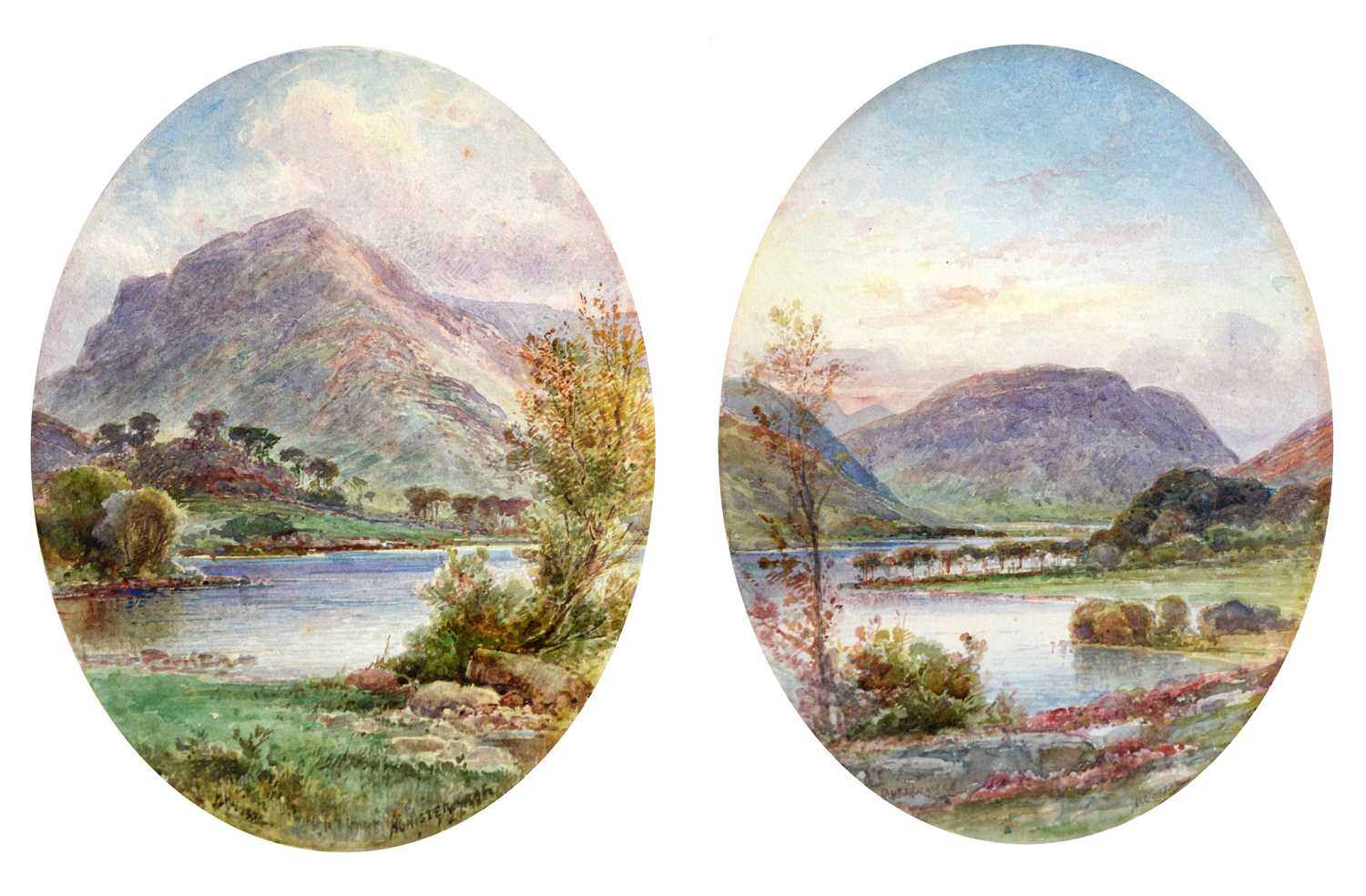 Malcolm Crosse - Buttermere, and Honister Cragg; English Lake District | watercoloour - Image 2 of 6