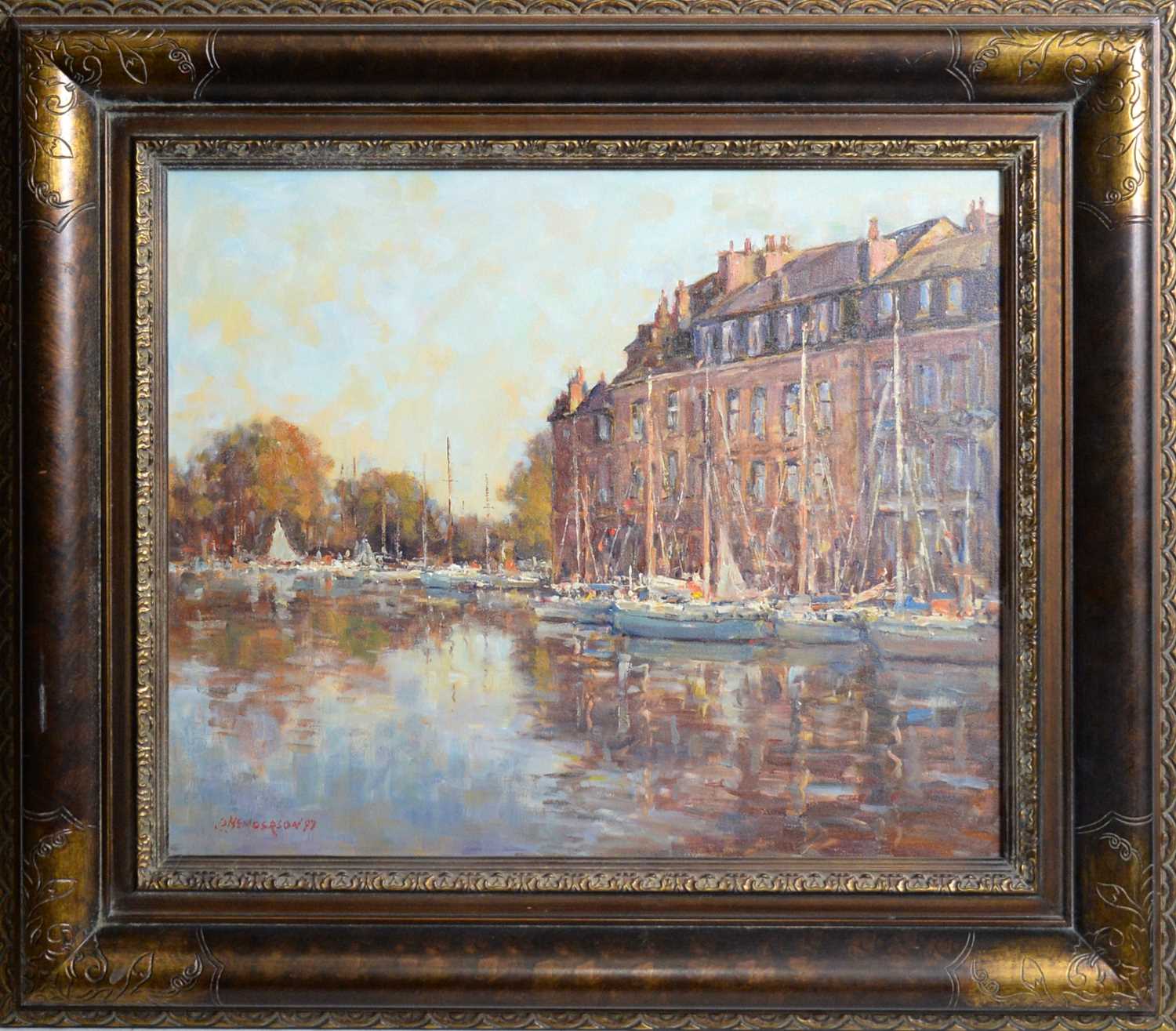 J. D. Henderson - The Harbour; Evening | oil - Image 2 of 5