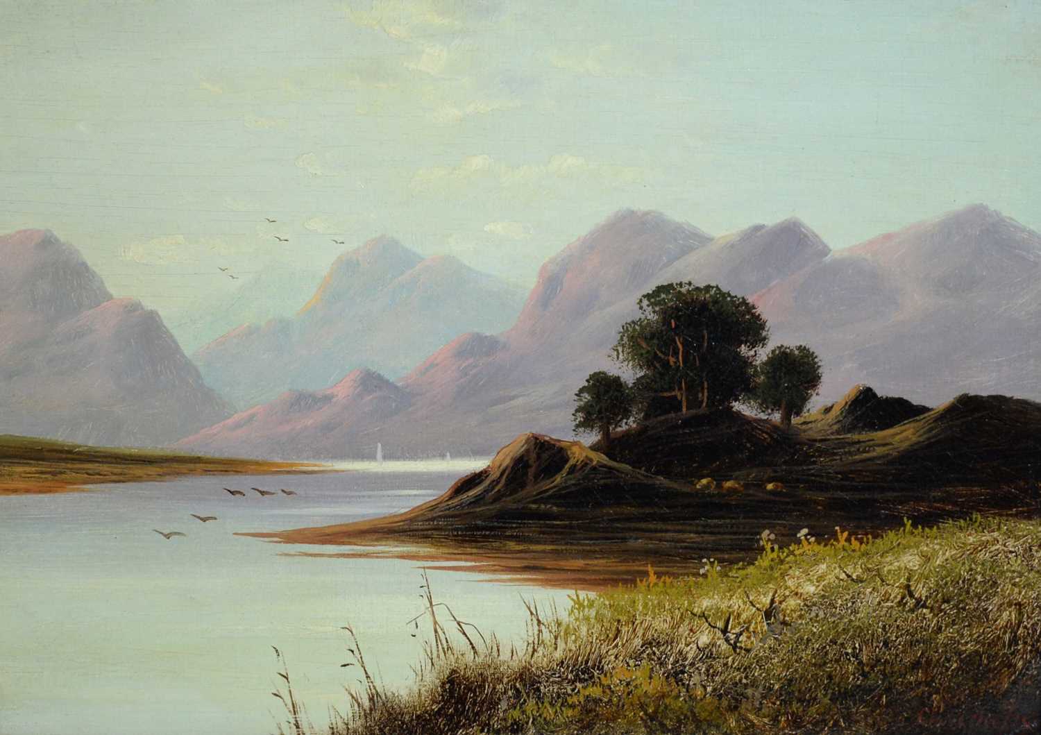 Charles Leslie - Tranquil Highland Landscape View | oil - Image 5 of 5