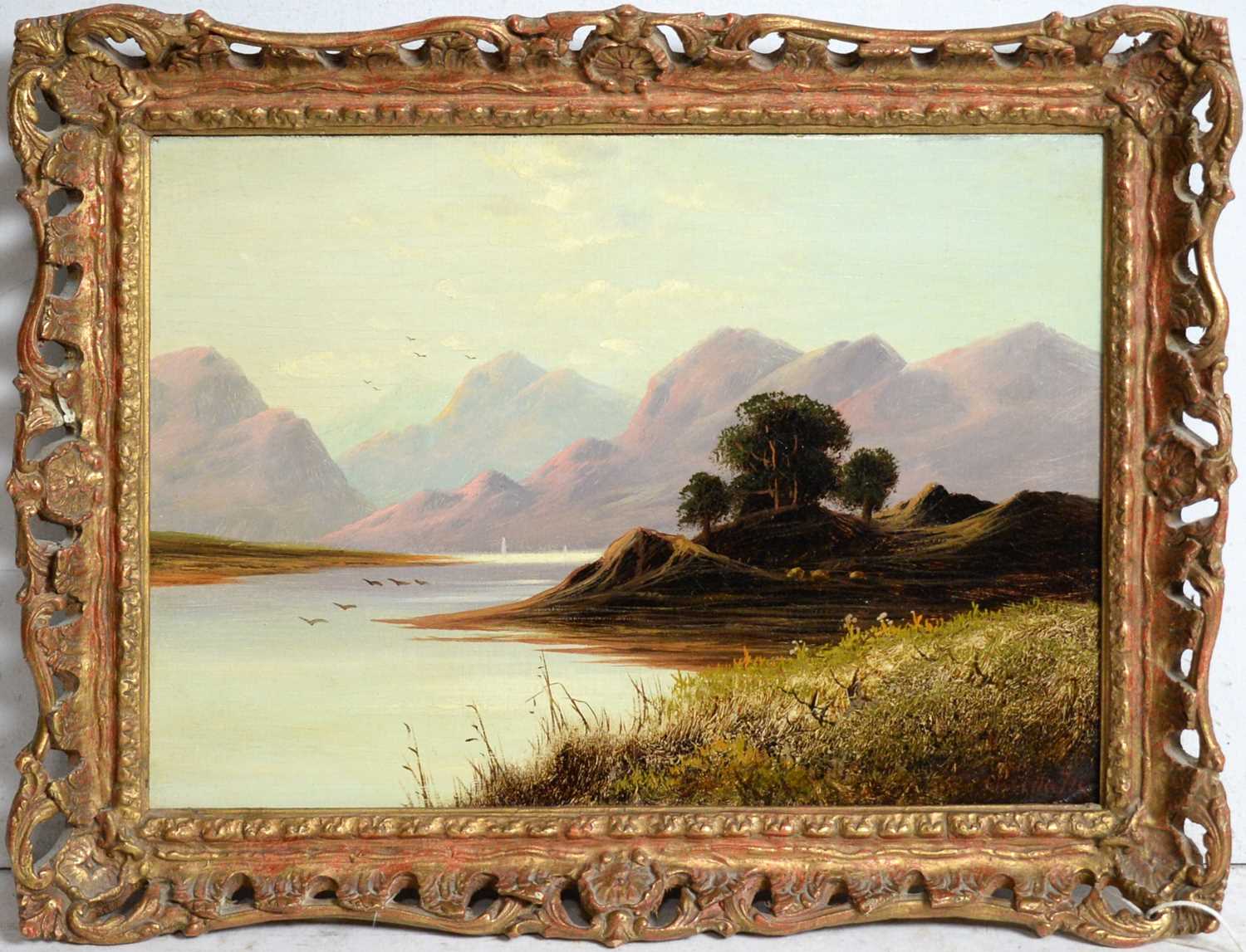 Charles Leslie - Tranquil Highland Landscape View | oil - Image 2 of 5