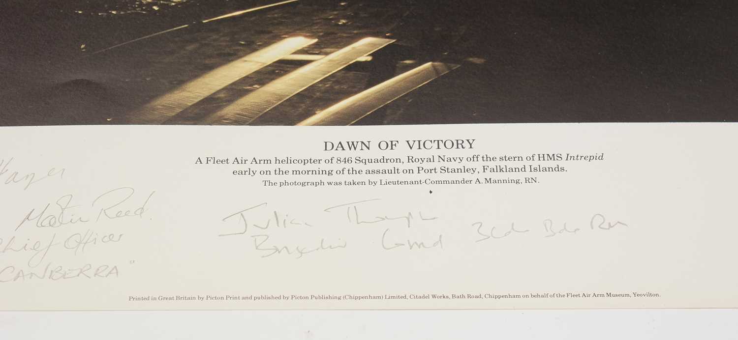 Dawn of Victory, a signed photographic print - Image 3 of 4