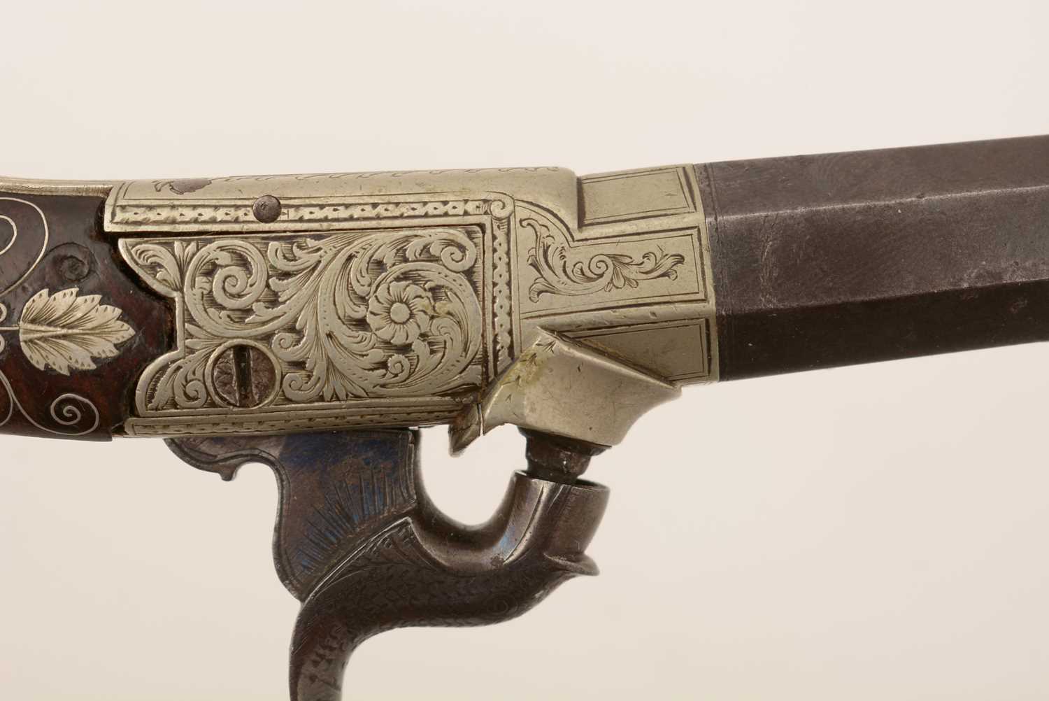 A cased pair of 19th Century percussion pistols, by Smith, - Image 11 of 51