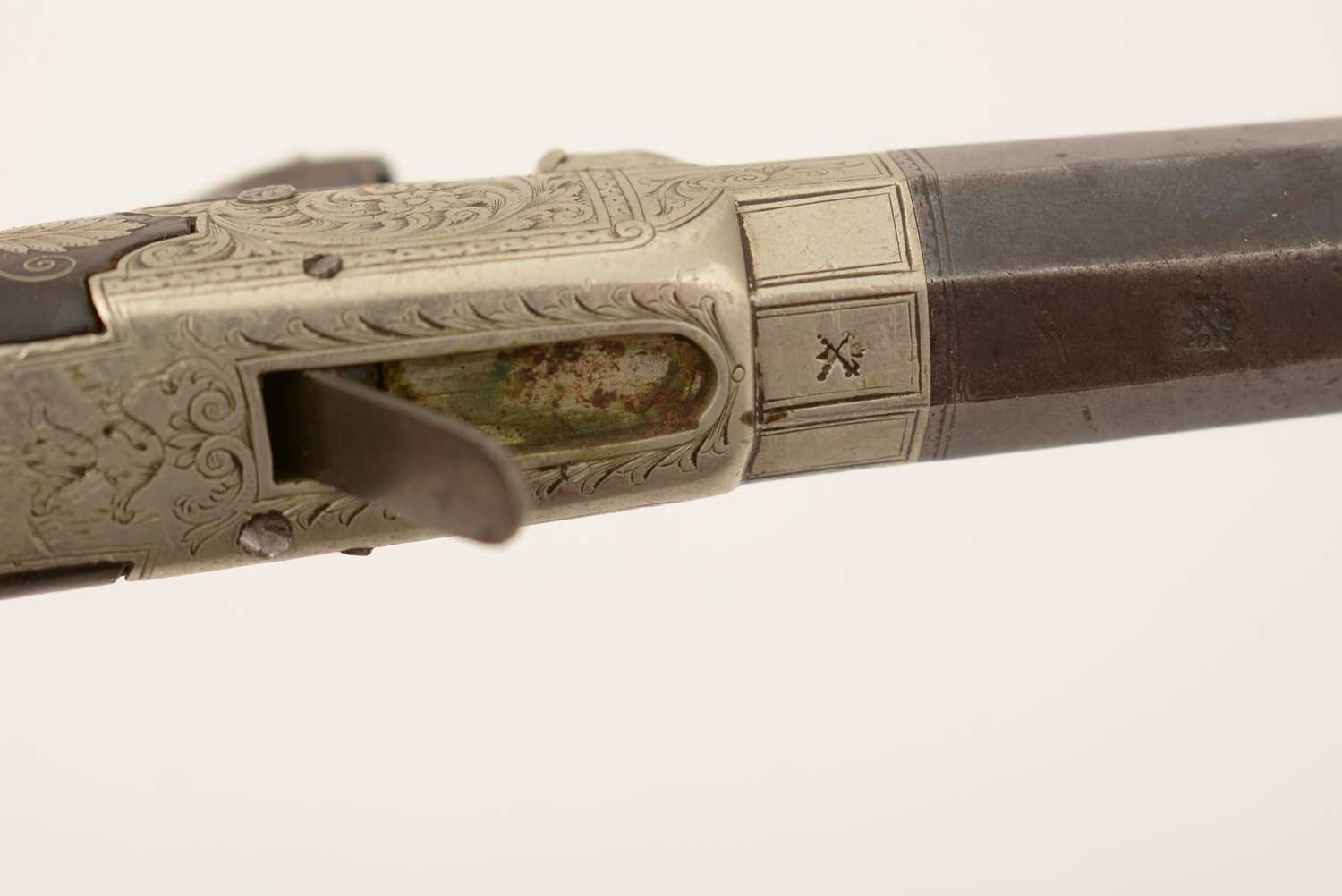 A cased pair of 19th Century percussion pistols, by Smith, - Image 36 of 51