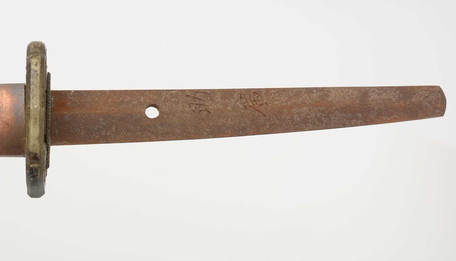 WWII Japanese Officer's katana, - Image 28 of 39