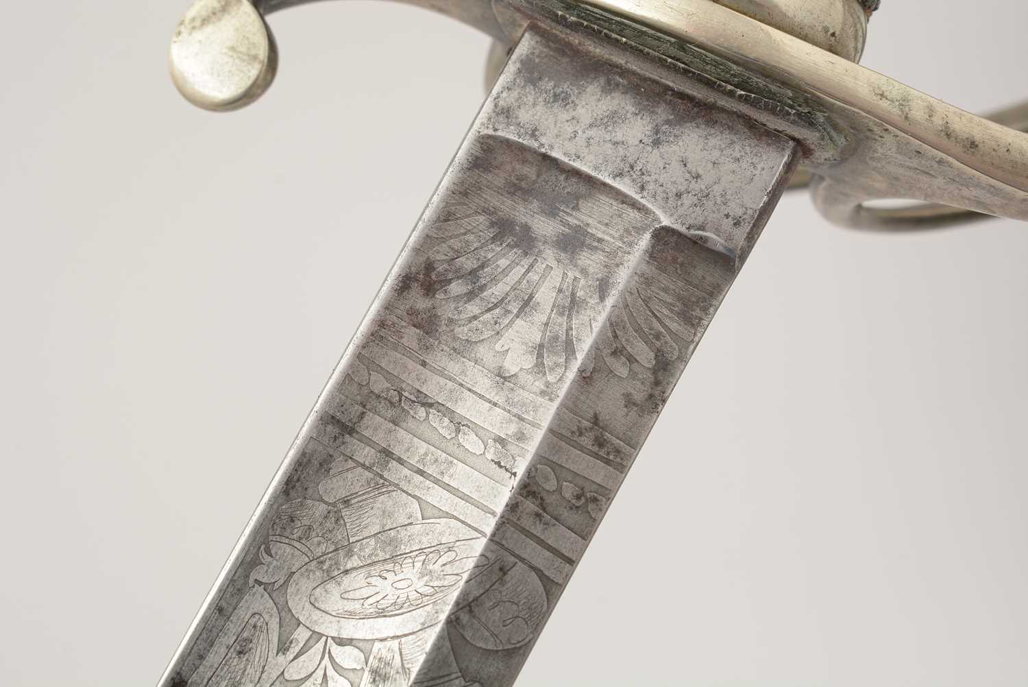 A first half 19th Century British Cavalry Officer's sword, - Image 11 of 14