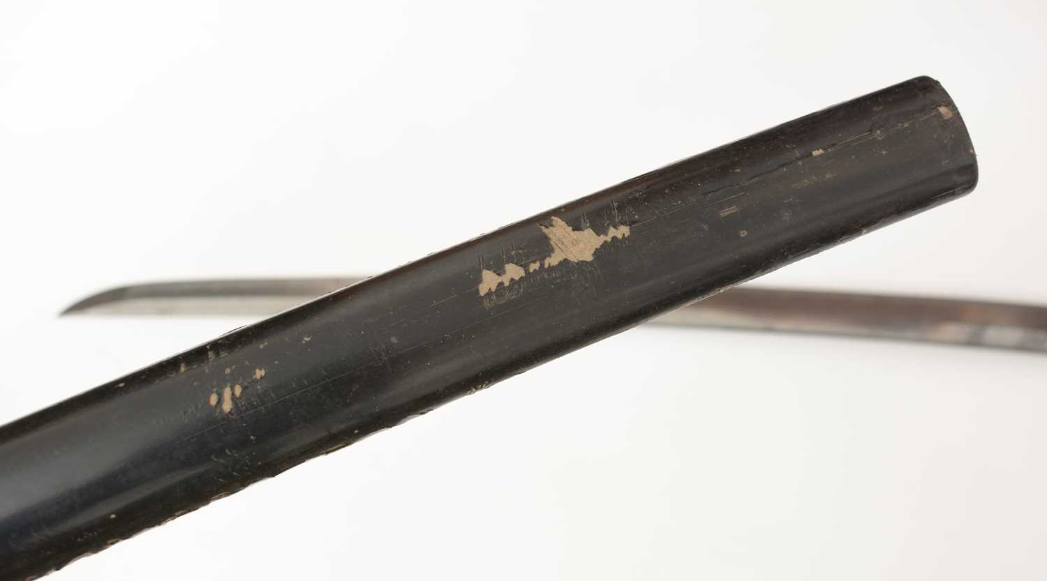 WWII Japanese Officer's katana, - Image 3 of 39