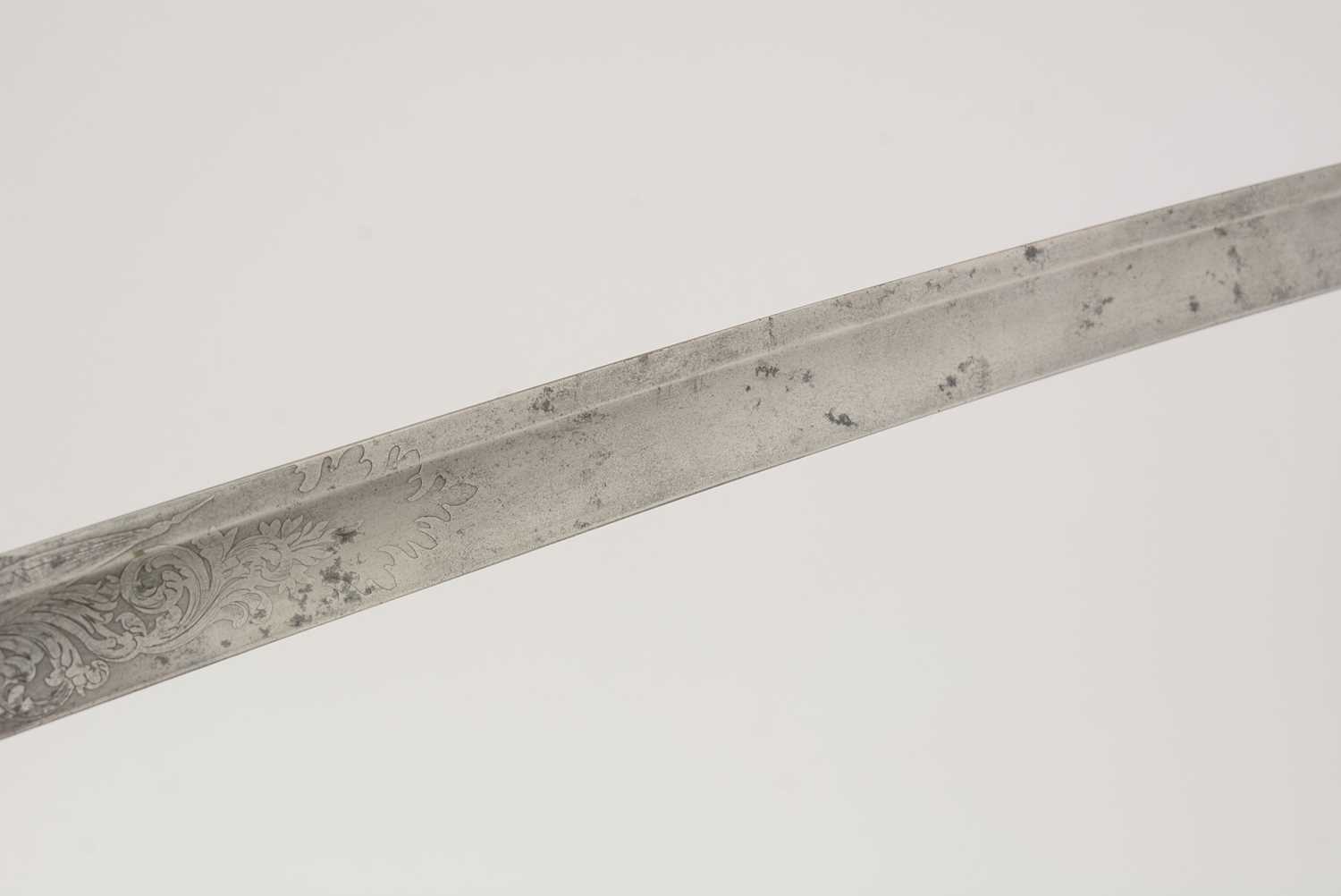 A first half 19th Century British Cavalry Officer's sword, - Image 8 of 14