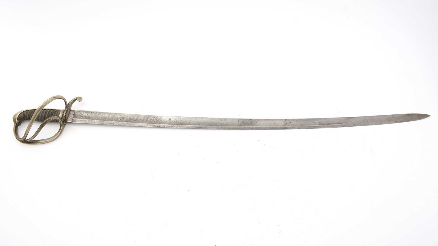 A first half 19th Century British Cavalry Officer's sword,