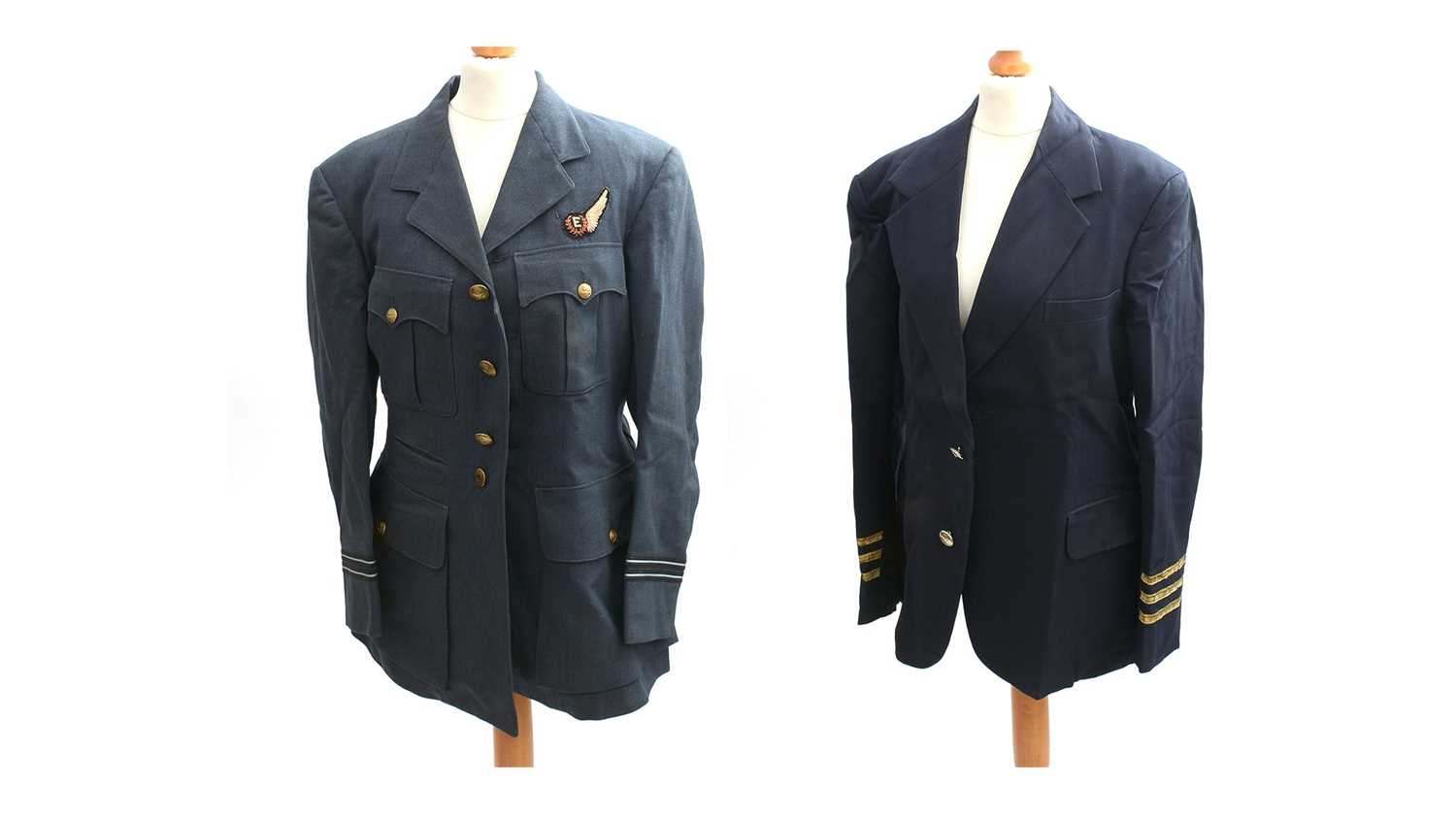 A collection of Royal Air Force uniforms