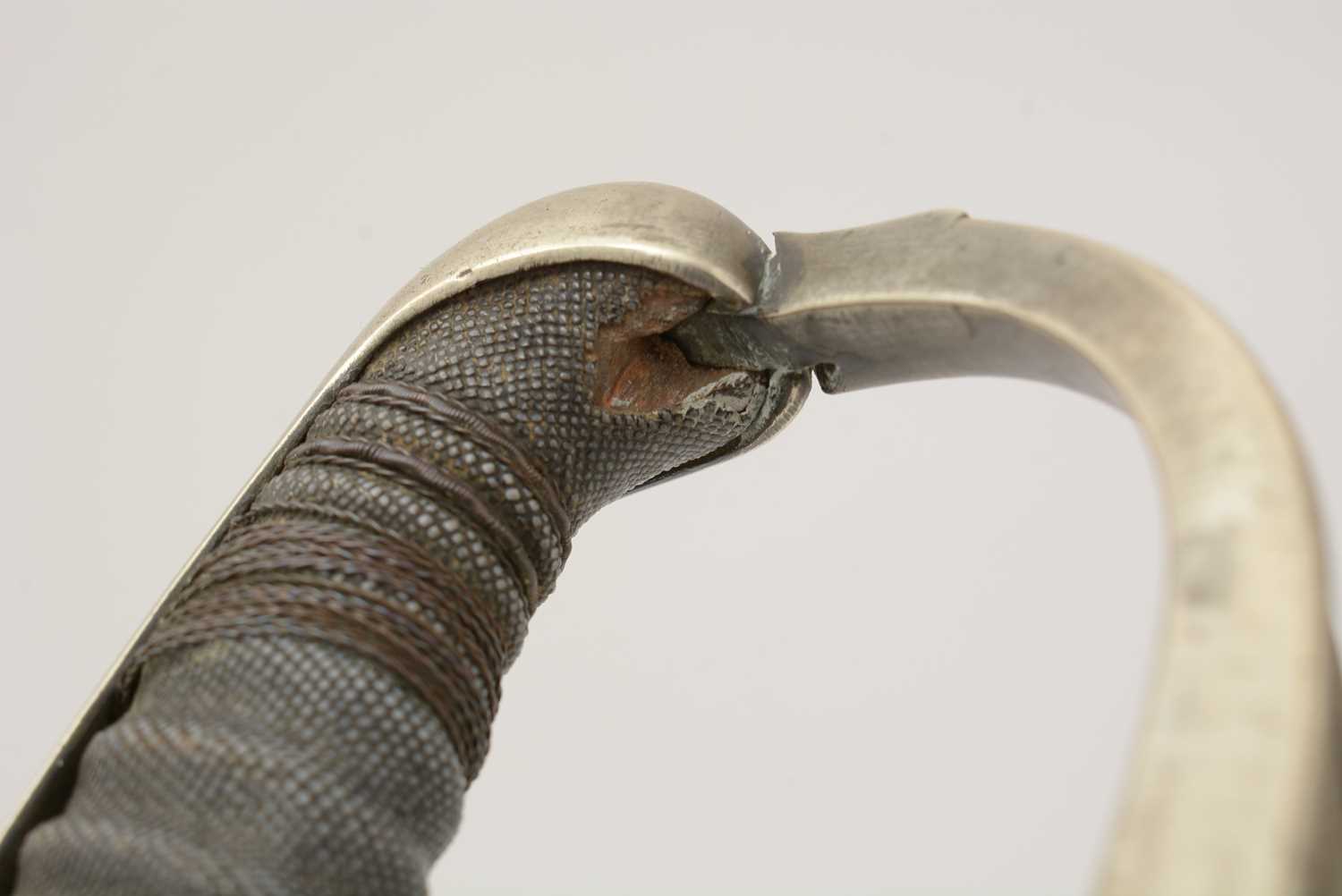 A first half 19th Century British Cavalry Officer's sword, - Image 10 of 14