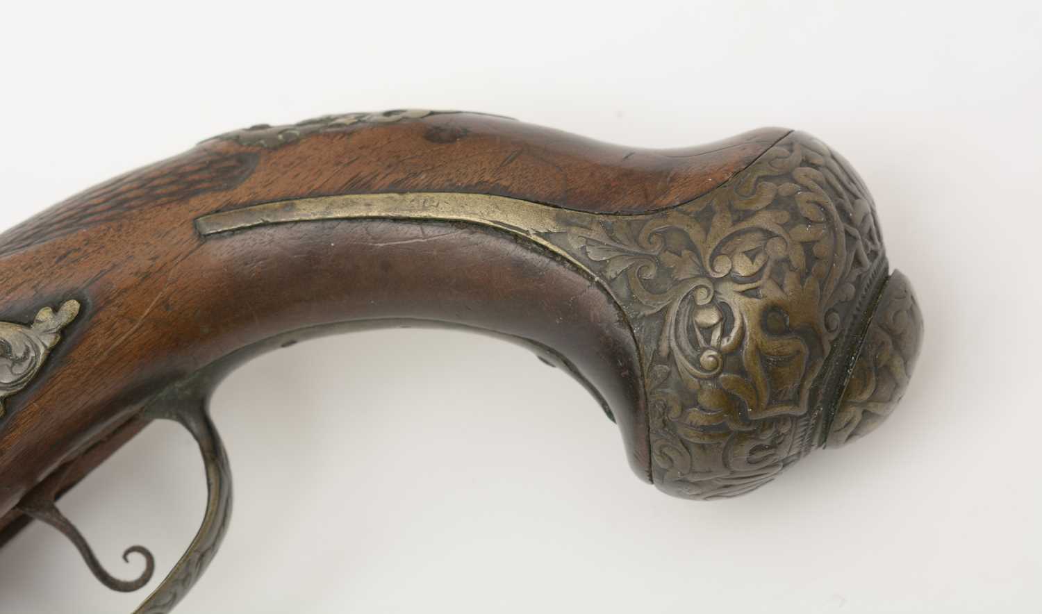 A late 18th Century flintlock pistol, - Image 5 of 13