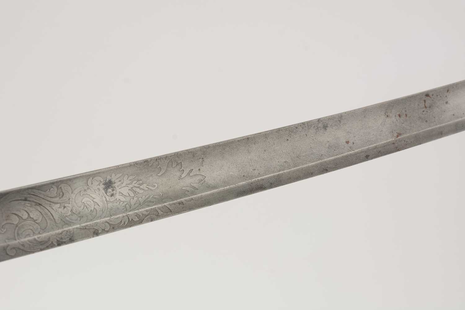 A first half 19th Century British Cavalry Officer's sword, - Image 6 of 14