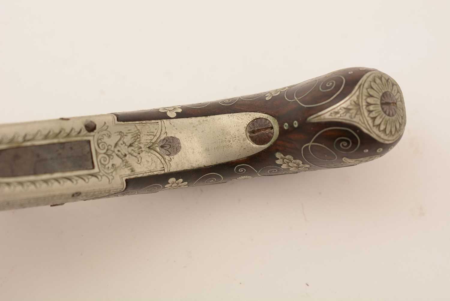A cased pair of 19th Century percussion pistols, by Smith, - Image 27 of 51