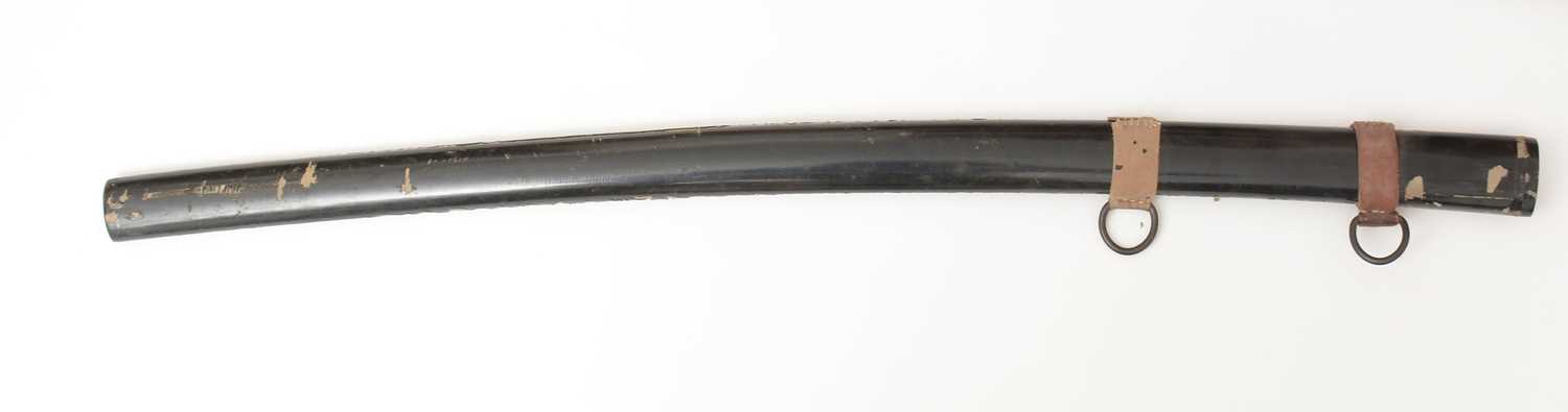 WWII Japanese Officer's katana, - Image 7 of 39