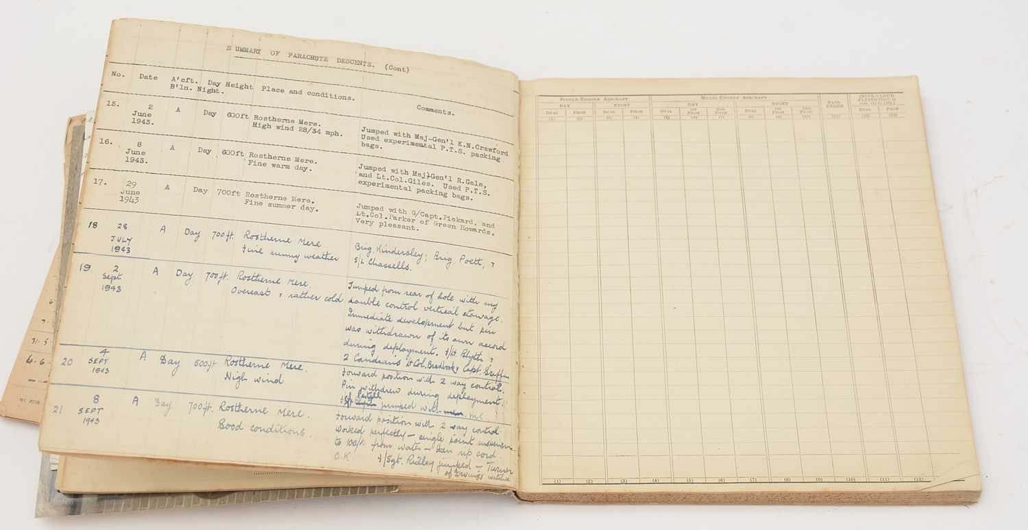 The Second World War Royal Air Force Pilot's Flying Log Book of Group Captain Maurice Ashdown - Image 14 of 17